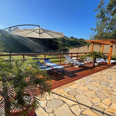 Chacara Com Piscina Climatizada E Jacuzzi Villa Socorro  Eksteriør bilde