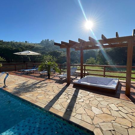 Chacara Com Piscina Climatizada E Jacuzzi Villa Socorro  Eksteriør bilde