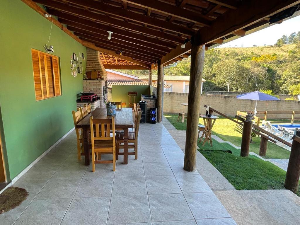 Chacara Com Piscina Climatizada E Jacuzzi Villa Socorro  Eksteriør bilde