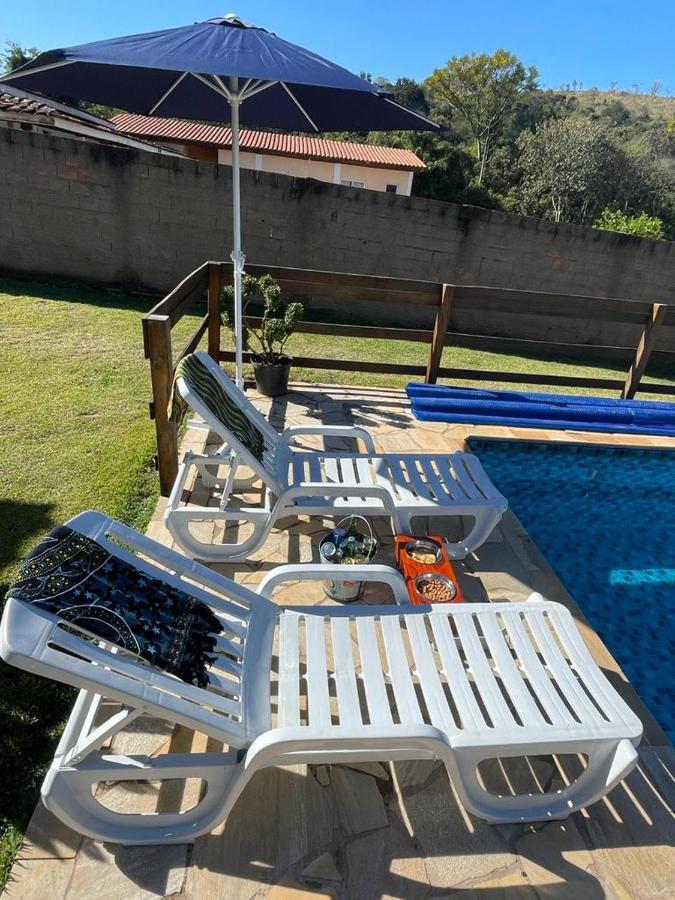 Chacara Com Piscina Climatizada E Jacuzzi Villa Socorro  Eksteriør bilde