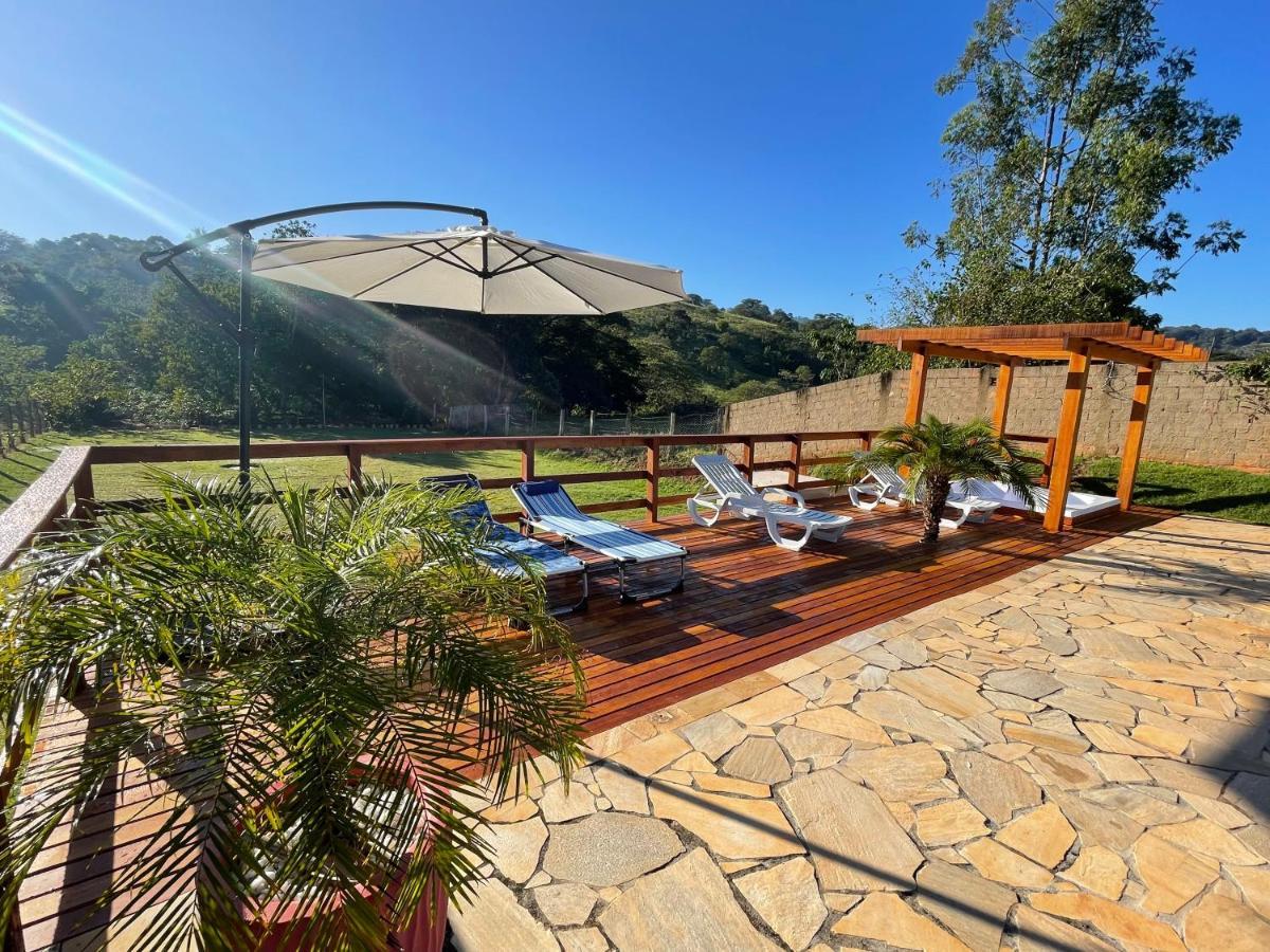 Chacara Com Piscina Climatizada E Jacuzzi Villa Socorro  Eksteriør bilde