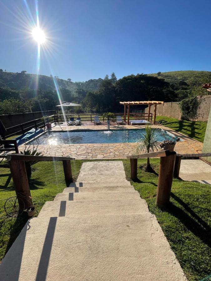 Chacara Com Piscina Climatizada E Jacuzzi Villa Socorro  Eksteriør bilde